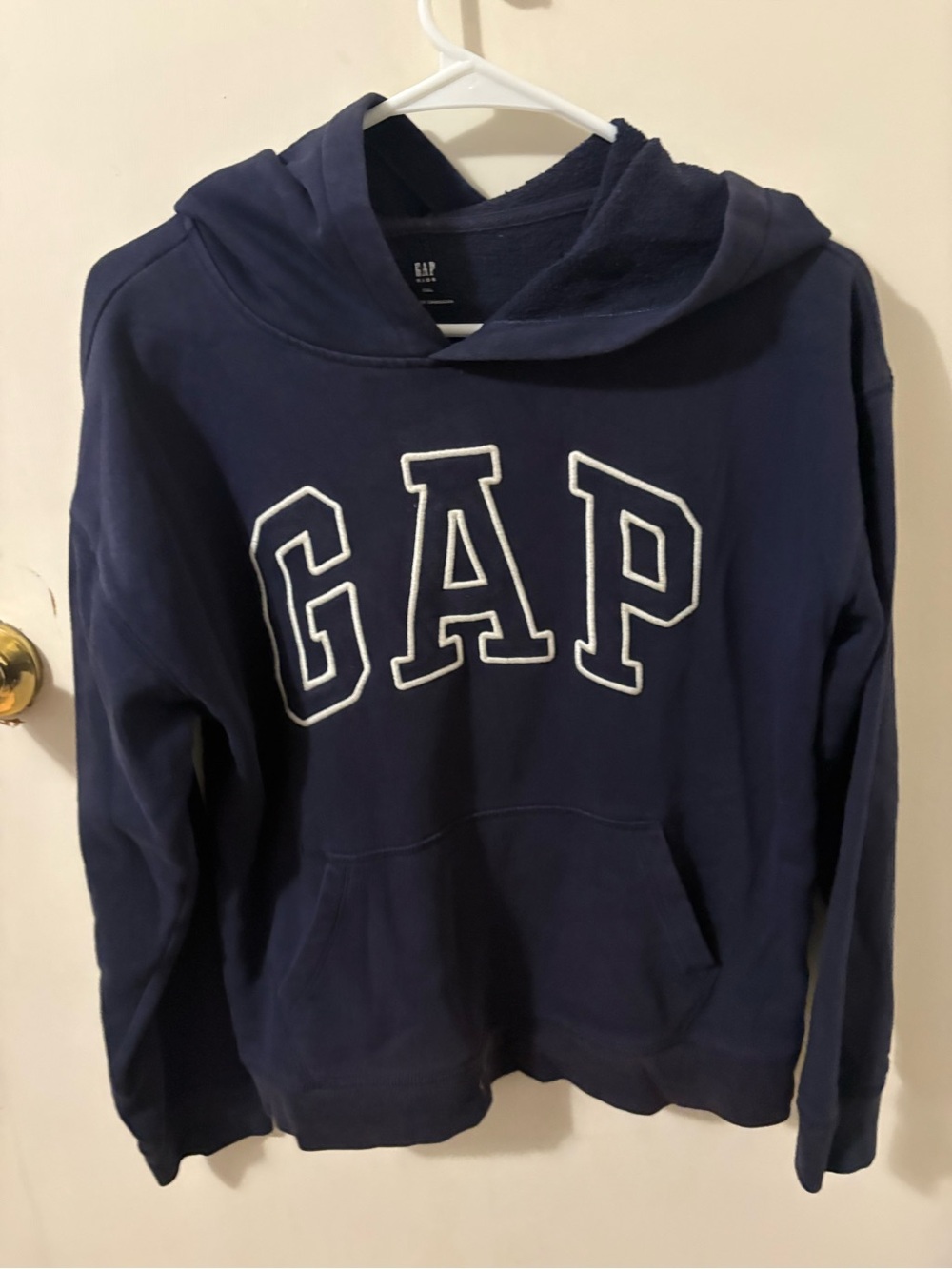 Gap boys logo hoodie navy blue XXL